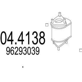 Катализатор (MTS: 04.4138)