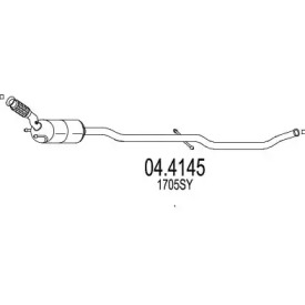 Катализатор (MTS: 04.4145)