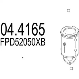 Катализатор (MTS: 04.4165)