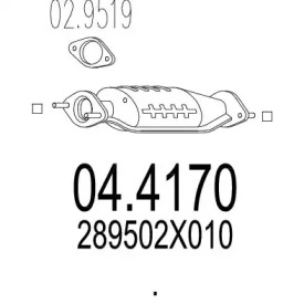 Катализатор (MTS: 04.4170)