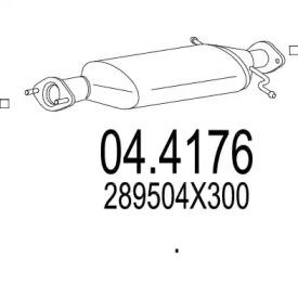 Катализатор (MTS: 04.4176)