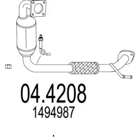 Катализатор (MTS: 04.4208)