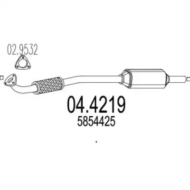 Катализатор (MTS: 04.4219)
