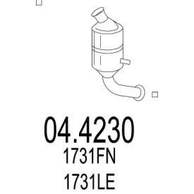 Катализатор (MTS: 04.4230)