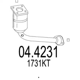 Катализатор (MTS: 04.4231)