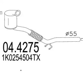 Катализатор (MTS: 04.4275)