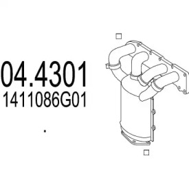 Катализатор (MTS: 04.4301)