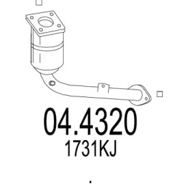 Катализатор (MTS: 04.4320)