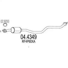 Катализатор (MTS: 04.4349)