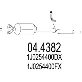 Катализатор (MTS: 04.4382)