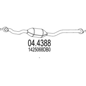 Катализатор (MTS: 04.4388)