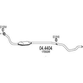 Катализатор (MTS: 04.4404)