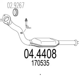 Катализатор (MTS: 04.4408)