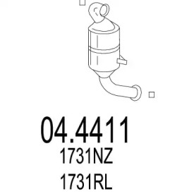 Катализатор (MTS: 04.4411)