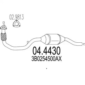 Катализатор (MTS: 04.4430)