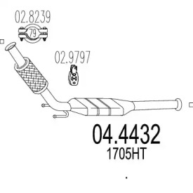 Катализатор (MTS: 04.4432)