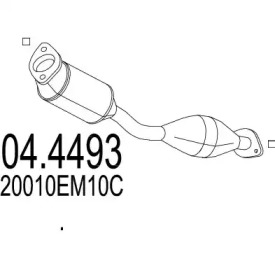 Катализатор (MTS: 04.4493)