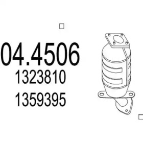 Катализатор (MTS: 04.4506)