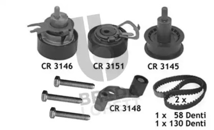 Ременный комплект (BREDA LORETT: KCD0289)