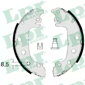 Комлект тормозных накладок (LPR: 00770)