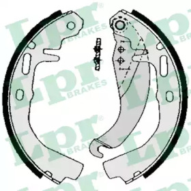 Комлект тормозных накладок (LPR: 02500)