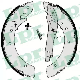 Комлект тормозных накладок (LPR: 02840)