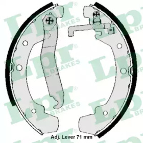 Комлект тормозных накладок (LPR: 04090)