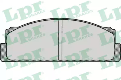 Комплект тормозных колодок (LPR: 05P003)