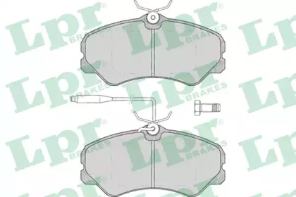 Комплект тормозных колодок (LPR: 05P011)