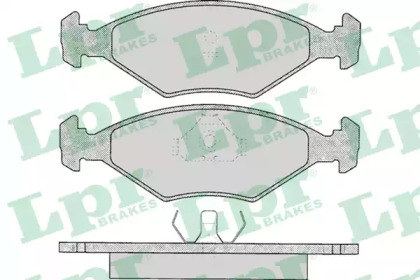 Комплект тормозных колодок (LPR: 05P016)