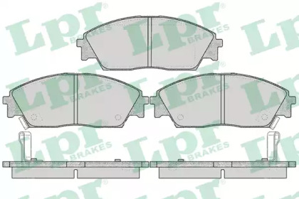 Комплект тормозных колодок (LPR: 05P071)