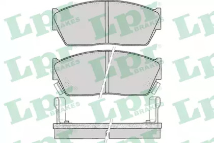 Комплект тормозных колодок (LPR: 05P076)