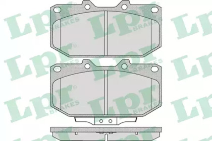 Комплект тормозных колодок (LPR: 05P1049)