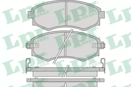 Комплект тормозных колодок (LPR: 05P1097)