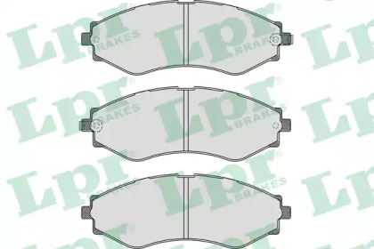 Комплект тормозных колодок (LPR: 05P1209)
