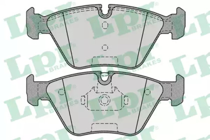 Комплект тормозных колодок (LPR: 05P1251)
