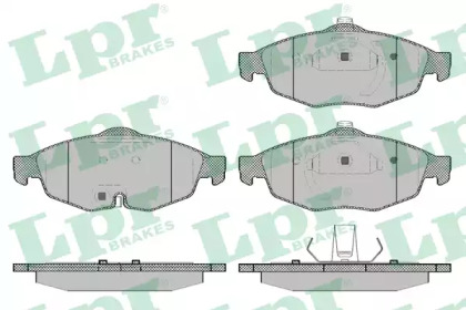 Комплект тормозных колодок (LPR: 05P1356)