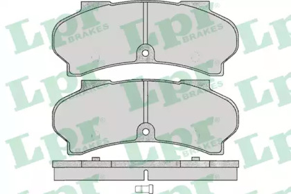 Комплект тормозных колодок (LPR: 05P139)