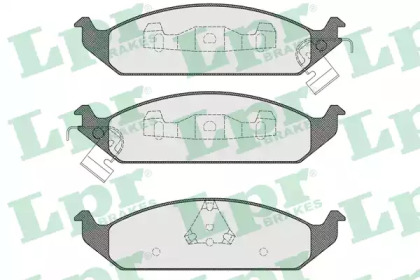Комплект тормозных колодок (LPR: 05P1519)