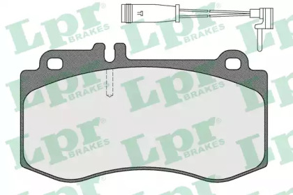 Комплект тормозных колодок (LPR: 05P1592A)