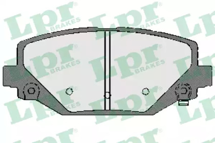 Комплект тормозных колодок (LPR: 05P1747)