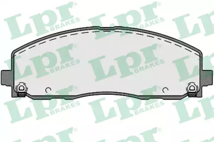Комплект тормозных колодок (LPR: 05P1759)