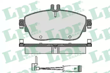 Комплект тормозных колодок (LPR: 05P1781A)