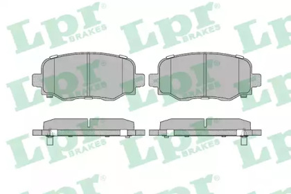 Комплект тормозных колодок (LPR: 05P1955)