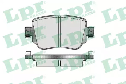 Комплект тормозных колодок (LPR: 05P1986)