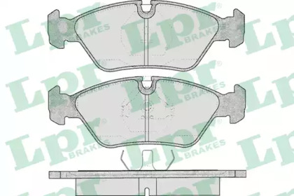 Комплект тормозных колодок (LPR: 05P237)