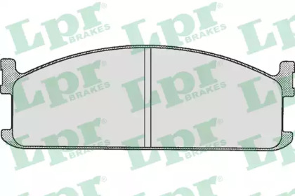 Комплект тормозных колодок (LPR: 05P284)