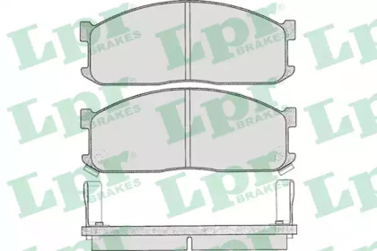 Комплект тормозных колодок (LPR: 05P335)