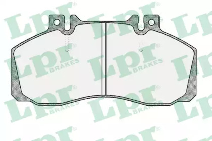 Комплект тормозных колодок (LPR: 05P360)
