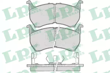 Комплект тормозных колодок (LPR: 05P371)